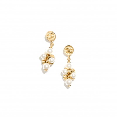 CHANEL PENDANT EARRINGS ABH297